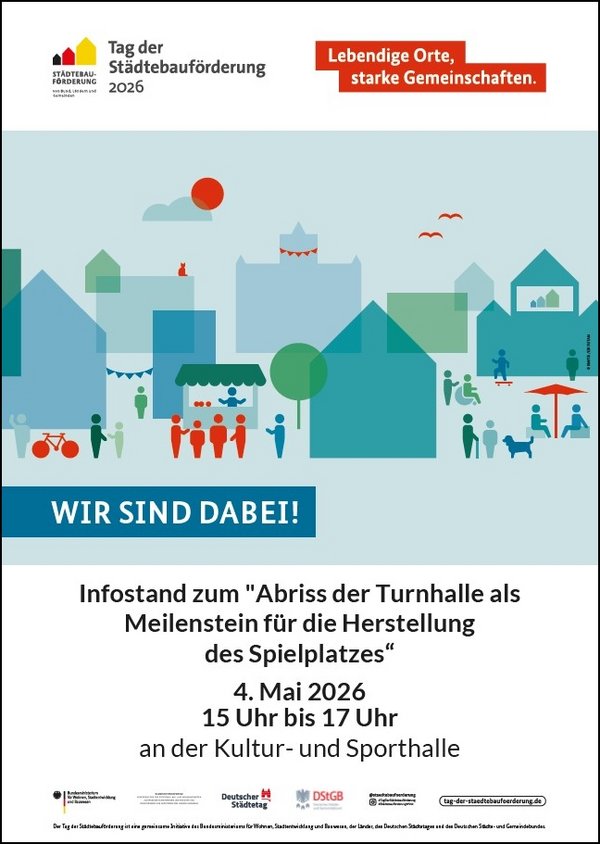 Plakat zum "Tag der Städtebauförderung"