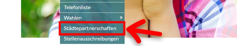 Bild: Städtepartnerschaften - vergrößerte Darstellung öffnen