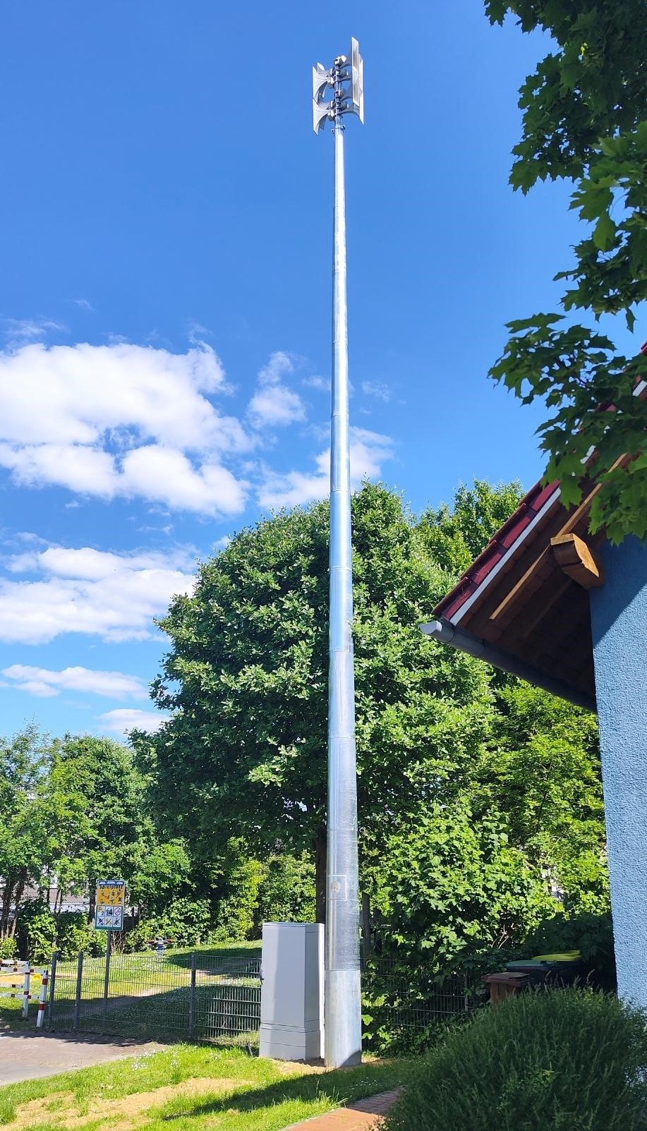 Sirene zur Warnung der Bevölkerung (Foto: Gemeinde Alfter) - vergrößerte Darstellung öffnen