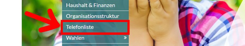 Bild: Telefonlist - vergrößerte Darstellung öffnen